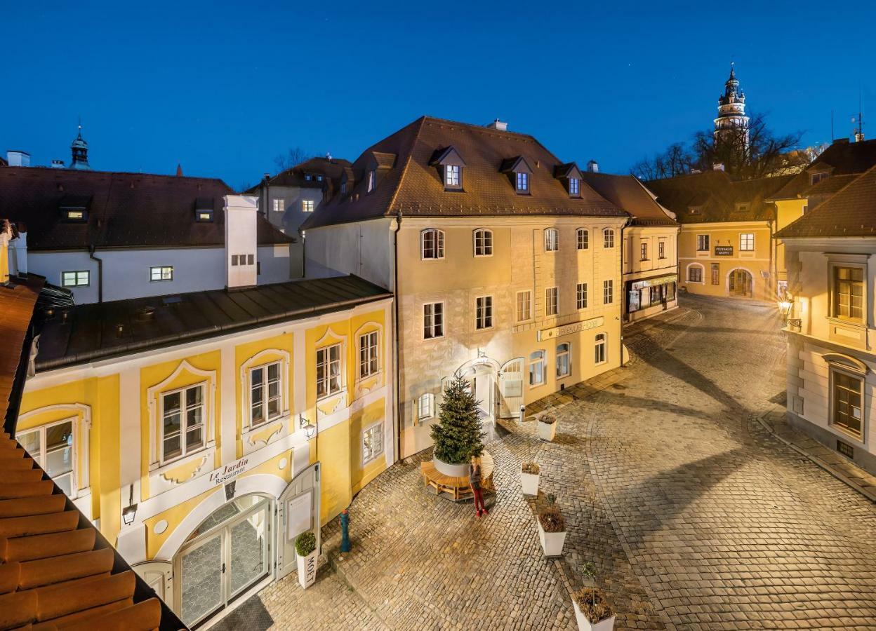Bellevue Hotel Cesky Krumlov Bagian luar foto